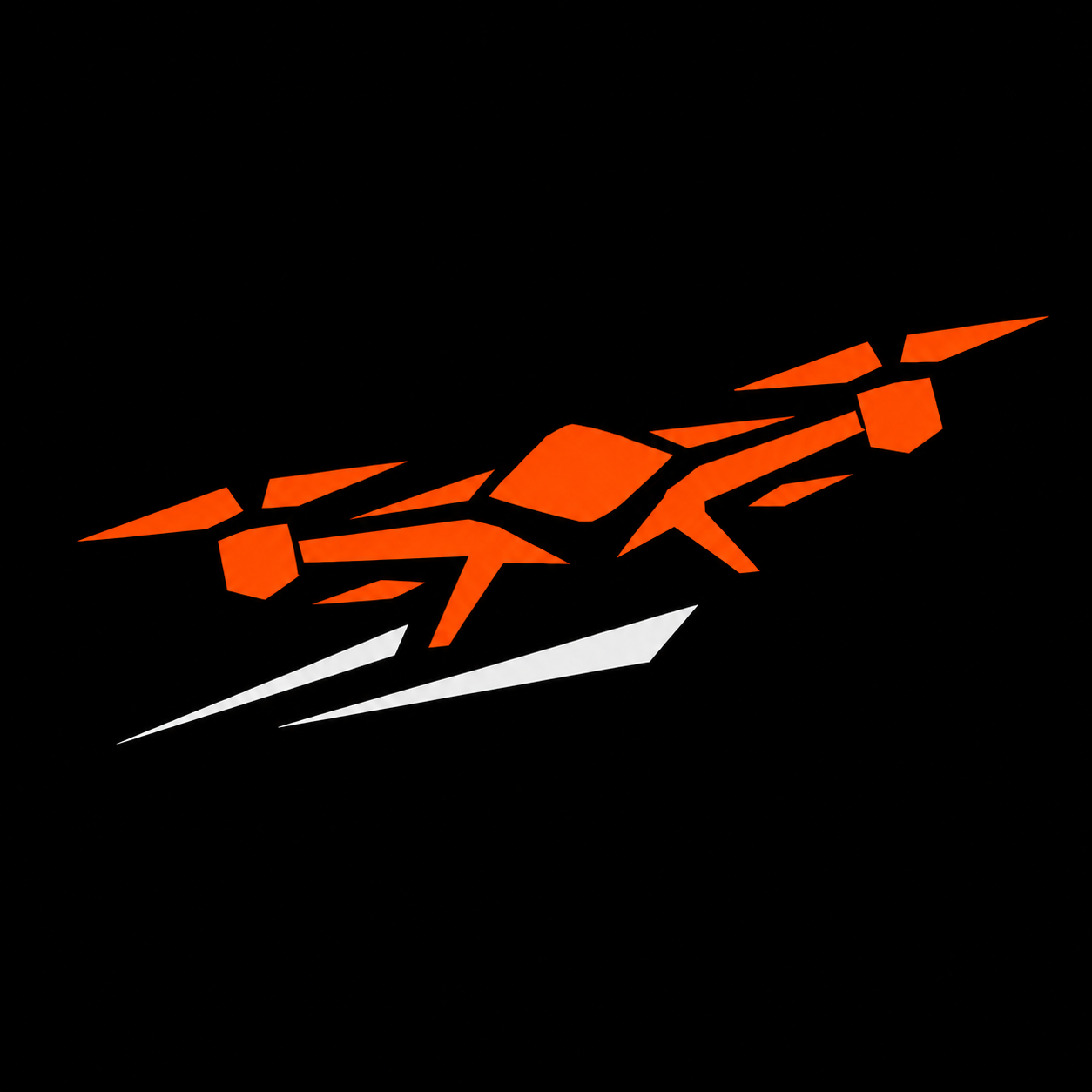 Prysm aircraft-in-motion brand illustration